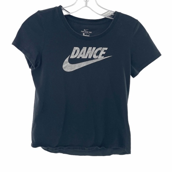 Nike The Nike Dance Tee Dri Fit Girl’s Size Large - Picture 1 of 8